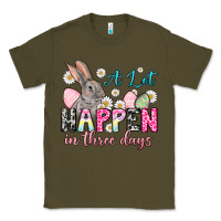 Army Green A lot can happen in three days Classic Tee - NancyCooperArtShop