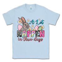Dusty Blue A lot can happen in three days Classic Tee - NancyCooperArtShop