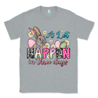 Heather Grey A lot can happen in three days Classic Tee - NancyCooperArtShop