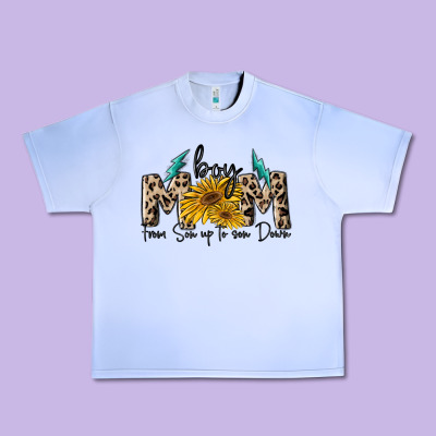 Boy Mom From Son Up To Sun Down Urban Heavy Tee Designed By Maliassmallbusiness
