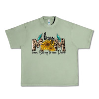 Oil Green boy mom from son up to sun down Urban Heavy Tee - MaliasSmallBusiness