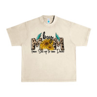 Sandshell boy mom from son up to sun down Urban Heavy Tee - MaliasSmallBusiness