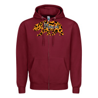 Burgundy Mama Bear Zipper Hoodie - Bettercallsaul
