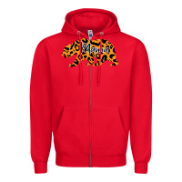 Red Mama Bear Zipper Hoodie - Bettercallsaul
