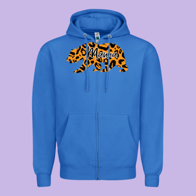 Mama Bear Zipper Hoodie Designed By Bettercallsaul