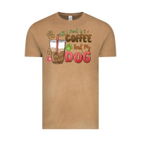 Vintage Camel all i need is coffee and my dog Vintage Tee - MaliasSmallBusiness
