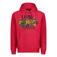 Cardinal i have boundary issues Premium Hoodie - CowGirlArtShop