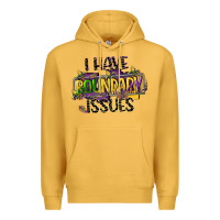 Mustard i have boundary issues Premium Hoodie - CowGirlArtShop