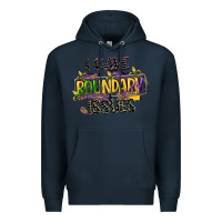 Navy i have boundary issues Premium Hoodie - CowGirlArtShop