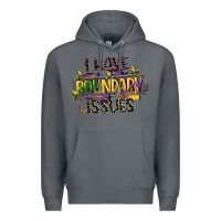 Rock i have boundary issues Premium Hoodie - CowGirlArtShop