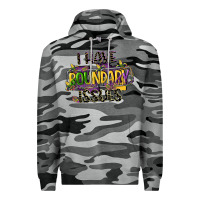 Slate Camo i have boundary issues Premium Hoodie - CowGirlArtShop
