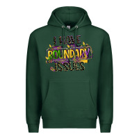 Sports Green i have boundary issues Premium Hoodie - CowGirlArtShop