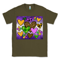Army Green mardi gras Classic Tee - JahusDesignShop
