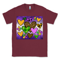 Burgundy mardi gras Classic Tee - JahusDesignShop