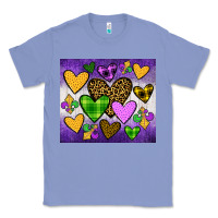 Colony Blue mardi gras Classic Tee - JahusDesignShop