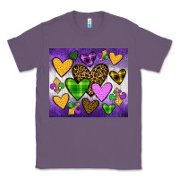 Lavender mardi gras Classic Tee - JahusDesignShop
