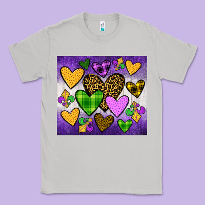 Mardi Gras Classic Tee Designed By Jahusdesignshop