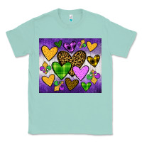 Seafoam mardi gras Classic Tee - JahusDesignShop