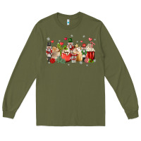 Army Green nutcracker coffee Long Sleeve Tee - MaliasSmallBusiness