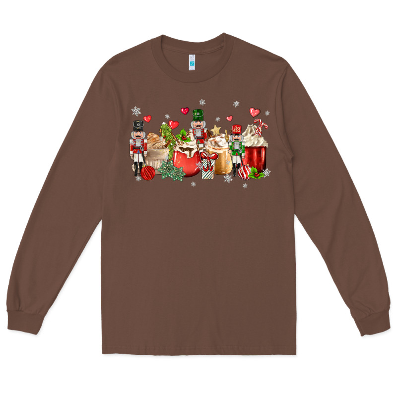 Nutcracker Coffee Long Sleeve Tee by MaliasSmallBusiness | Teevron