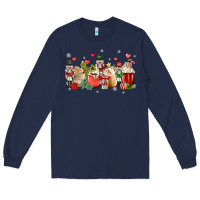 Navy nutcracker coffee Long Sleeve Tee - MaliasSmallBusiness