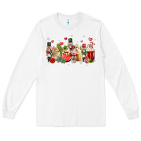 White nutcracker coffee Long Sleeve Tee - MaliasSmallBusiness