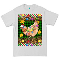 Dove Grey Christmas Chicken Premium Tee - Artiststas
