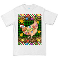 White Christmas Chicken Premium Tee - Artiststas