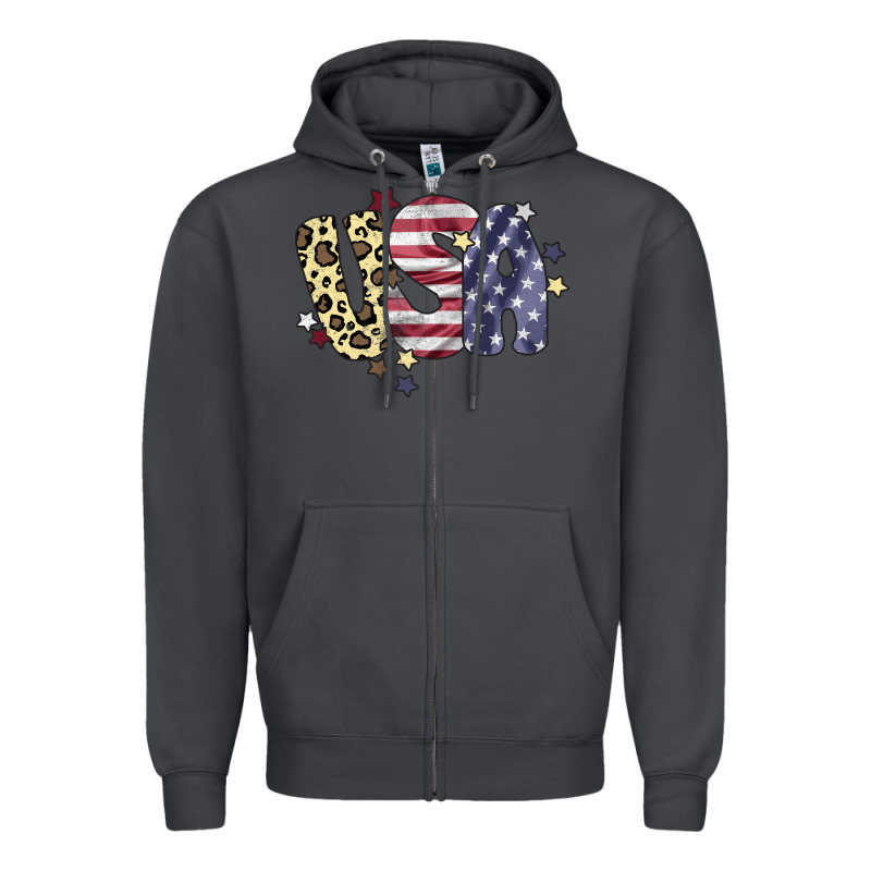Usa America Zipper Hoodie by Bettercallsaul | Teevron