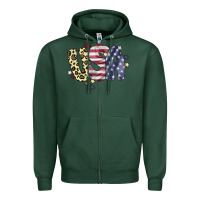 Sports Green Usa America Zipper Hoodie - Bettercallsaul
