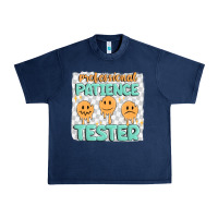 Navy professional patience Urban Heavy Tee - MaliasSmallBusiness