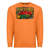 Carrot juneteenth vibes only Premium Sweatshirt - CowGirlArtShop