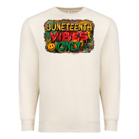 Sandshell juneteenth vibes only Premium Sweatshirt - CowGirlArtShop