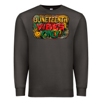 Smoke juneteenth vibes only Premium Sweatshirt - CowGirlArtShop