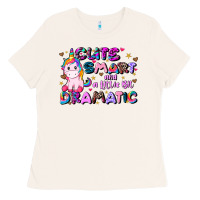 Bone cute smart and a little bit dramatic Ladies Tee - JahusDesignShop