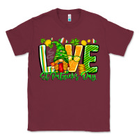 Burgundy love st patricks day Classic Tee - CowhideDigitalArt