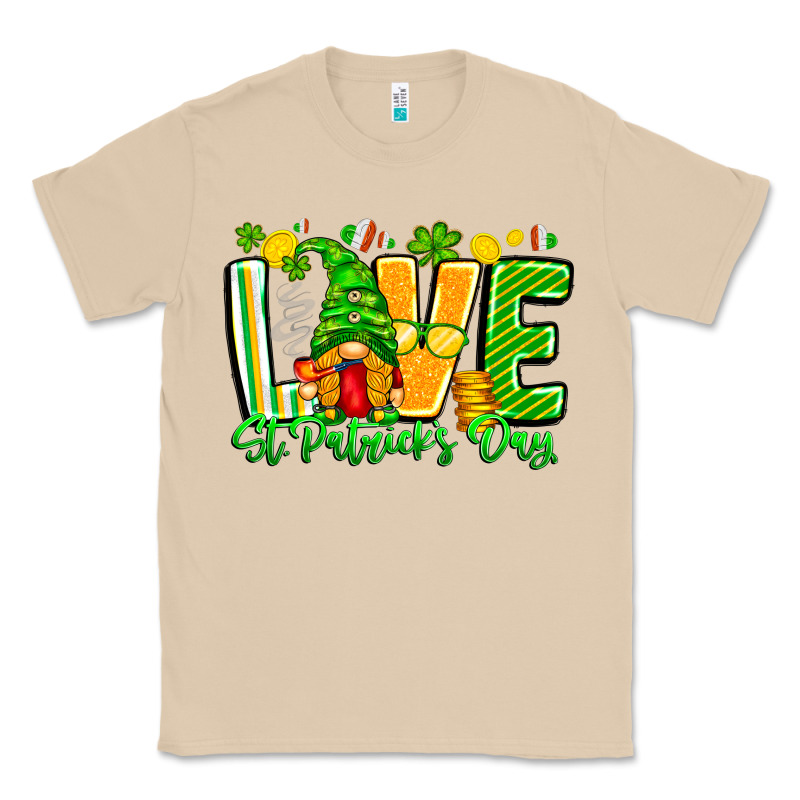 Love St Patricks Day Classic Tee by CowhideDigitalArt | Teevron