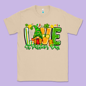 Love St Patricks Day Classic Tee Designed By Cowhidedigitalart