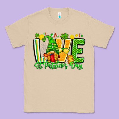 Love St Patricks Day Classic Tee Designed By Cowhidedigitalart