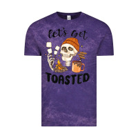 Cloud Purple let's get toasted camping Vintage Tee - MaliasSmallBusiness