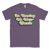 Lavender on tuesday we wear beads Classic Tee - MaliasSmallBusiness
