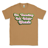 Toasted Coconut on tuesday we wear beads Classic Tee - MaliasSmallBusiness