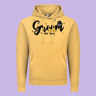 Groom Vintage Hoodie Designed By Maliassmallbusiness