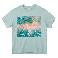 Arona turquoise glitter Heavy Core Tee - JahusDesignShop