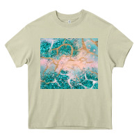 Mossy turquoise glitter Heavy Core Tee - JahusDesignShop