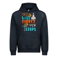 Navy God Will Direct Your Steps Urban Hoodie - BundleAndBundleShop