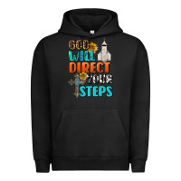 Pigment Black God Will Direct Your Steps Urban Hoodie - BundleAndBundleShop