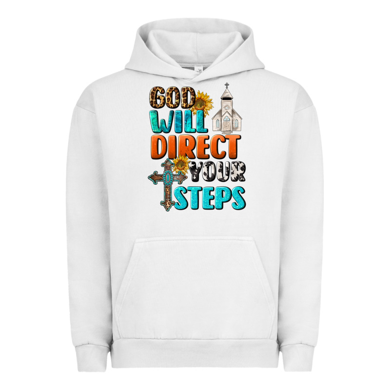 God Will Direct Your Steps Urban Hoodie by BundleAndBundleShop | Teevron
