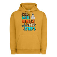 Pigment Peanut Butter God Will Direct Your Steps Urban Hoodie - BundleAndBundleShop
