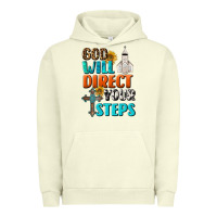 Pigment Pistachio God Will Direct Your Steps Urban Hoodie - BundleAndBundleShop